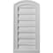 Ekena Millwork Eyebrow Urethane Gable Vent Louver, Functional, 18"W x 23"H GVEY18X23F - alternate 1